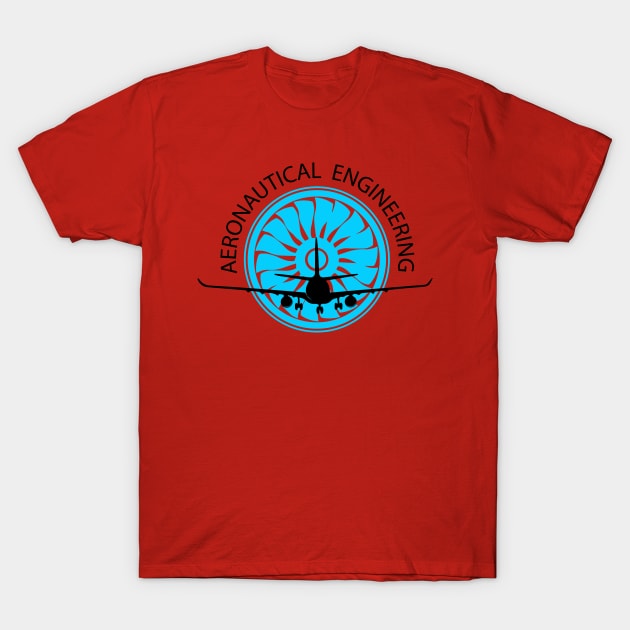 aeronautical engineering aerospace engineer T-Shirt by PrisDesign99